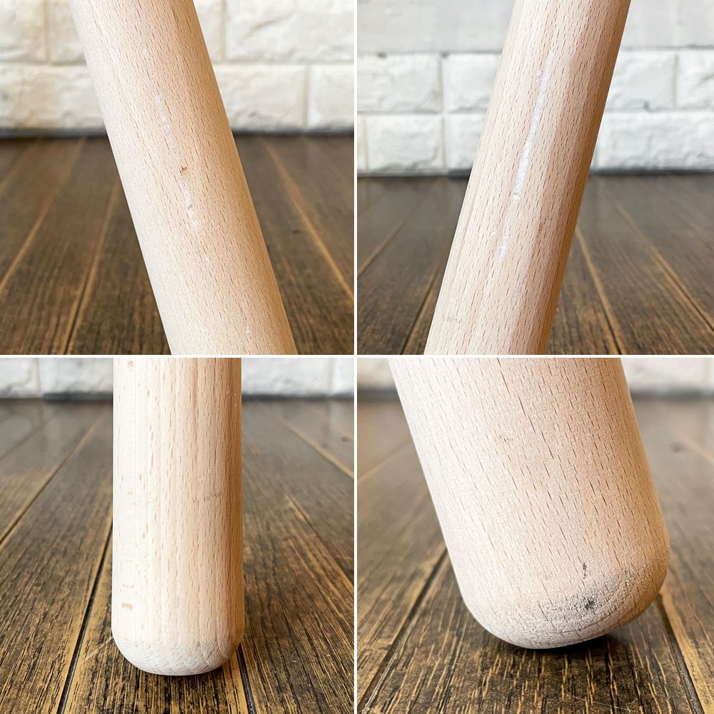 ワーナー Werner シューメーカーチェア Shoemaker Chair NO.69 スツール ビーチ材 ラーズ・ワーナー デンマーク 北欧家具 定価¥46,750- ◎