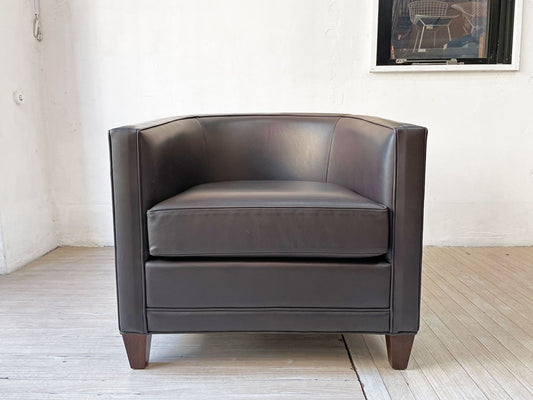 カッシーナ イクスシー Cassina ixc. ノルマンディドゥー NORMANDIE II ラウンジチェア 本革 フィリッ ユーレル Philippe Hurel 定価¥484,000- ★