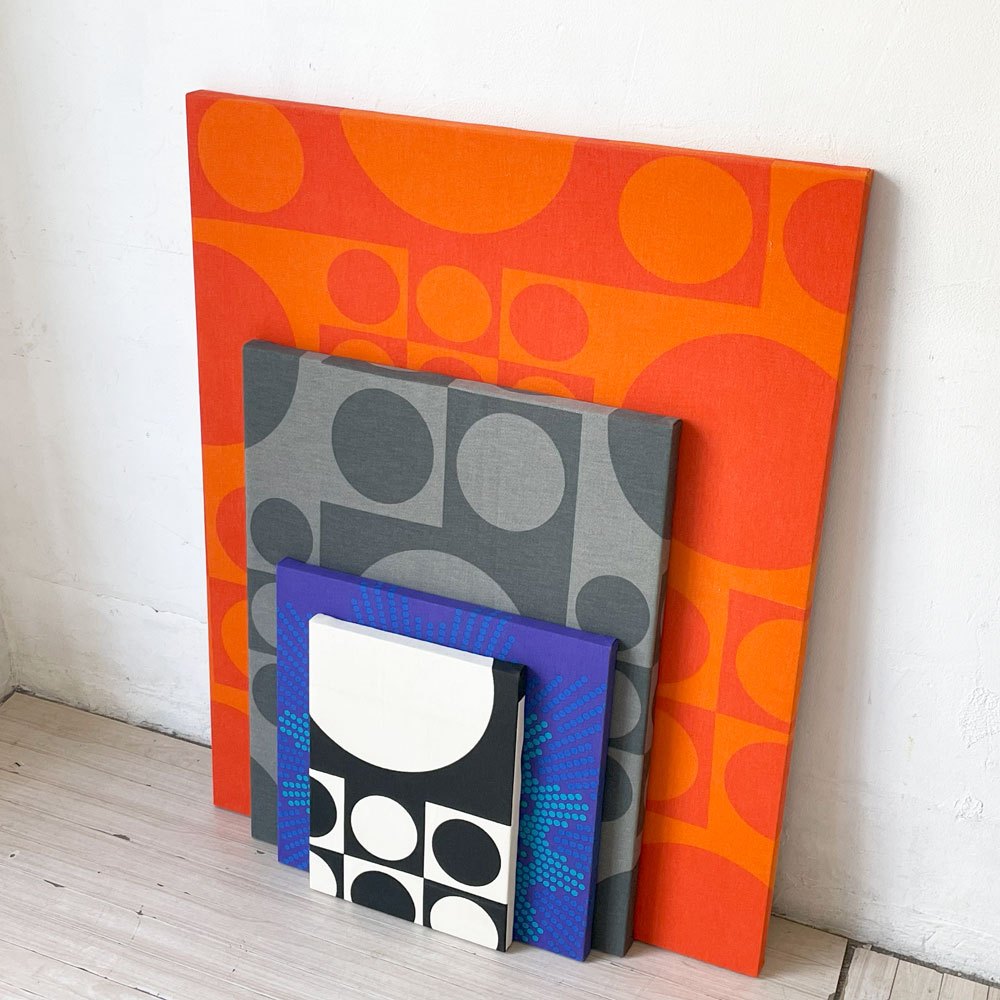 イノベーション INNOVATION ジオメトリ Geometri ファブリックパネル 36.5x26cm ヴェルナーパントン Verner Panton ★