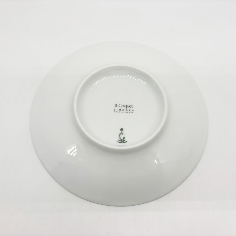 ジャン ルイ コケ JL Coquet エミスフェール Hemisphere プレート 21cm 磁器 洋食器 フランス A ●