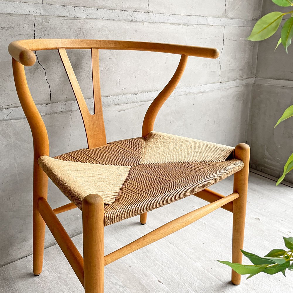 カールハンセン&サン Carl Hansen & son ビンテージ CH24 Yチェア ビーチ材 オイル仕上げ ハンス・J・ウェグナー デンマーク 北欧家具 ♪