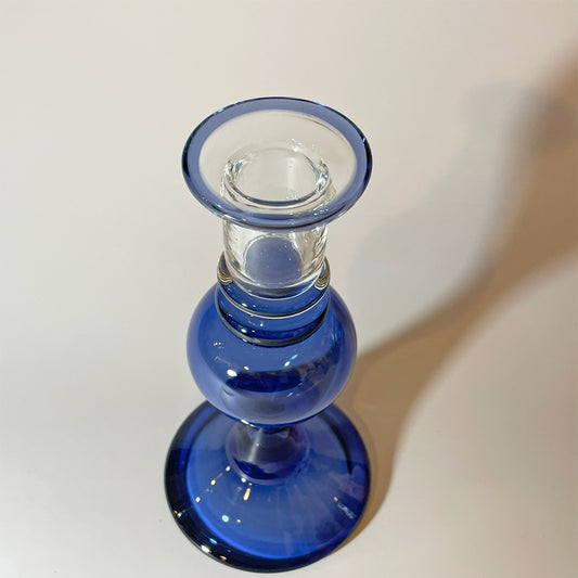 舩木倭帆 フナキシズホ キャンドルホルダー 手吹きガラス ガラス工芸 ガラス作家 クロワッサン ★