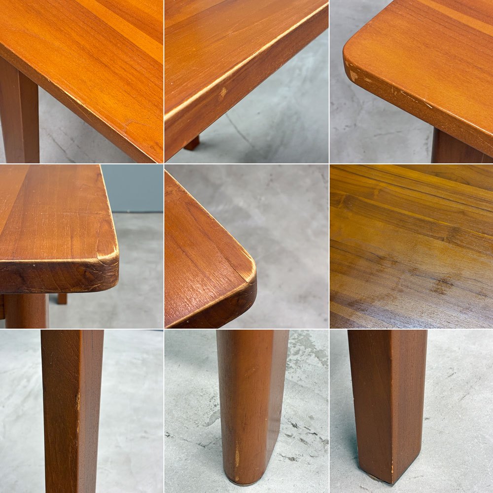 スキャンティーク SCANTEAK ダイニングテーブル チーク無垢材 W150cm 北欧スタイル ◎