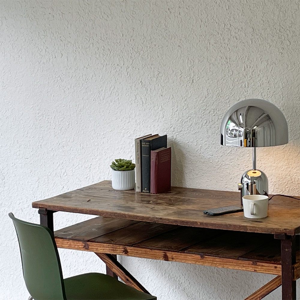 トムディクソン Tom Dixon ベル テーブルライト BELL TABLE LAMP クローム 無段階調光式 定価¥143,000- ◇