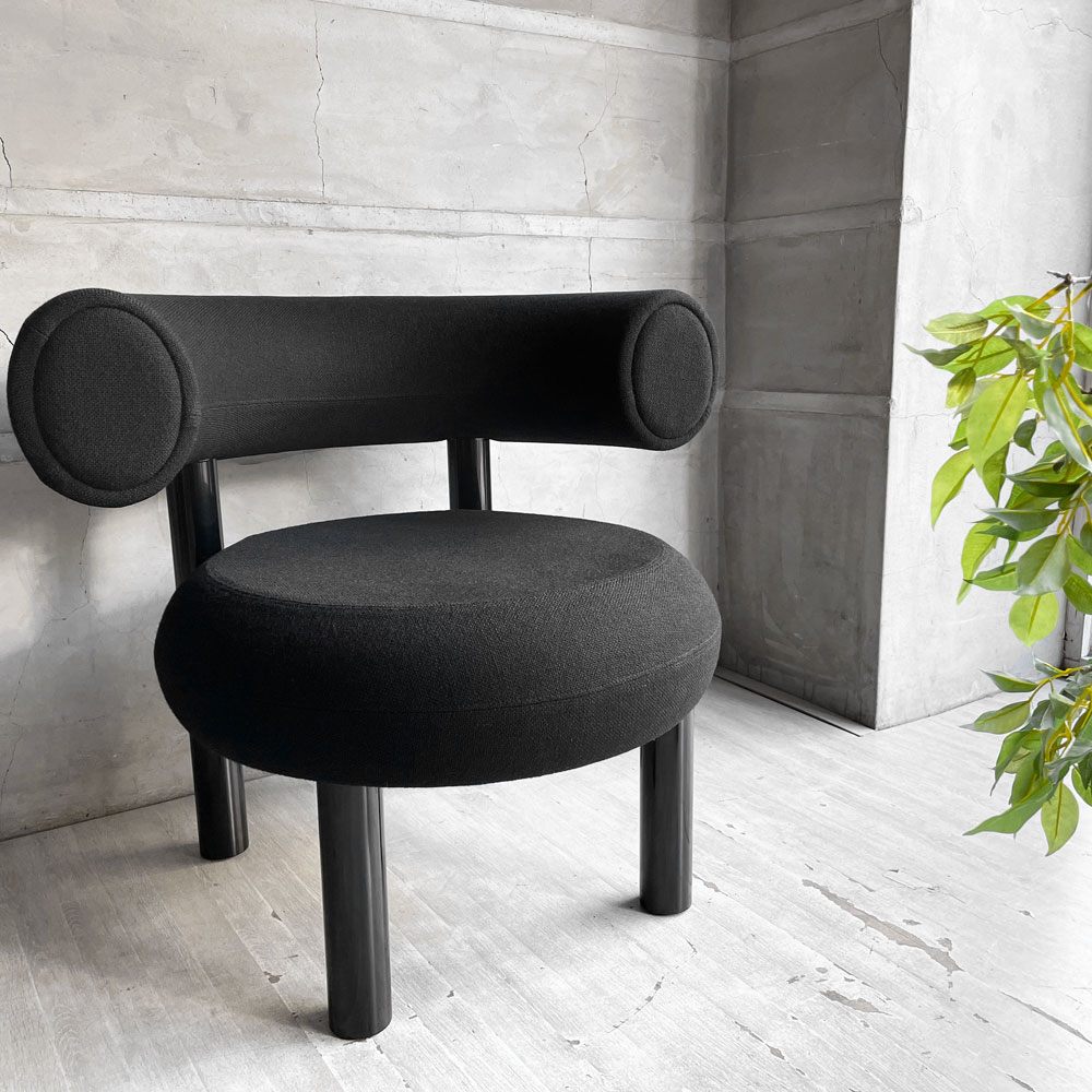 トムディクソン Tom Dixon ファット ラウンジチェア FAT LOUNGE CHAIR Kvadrat Hallingdal生地 定価 ¥374,000- ♪