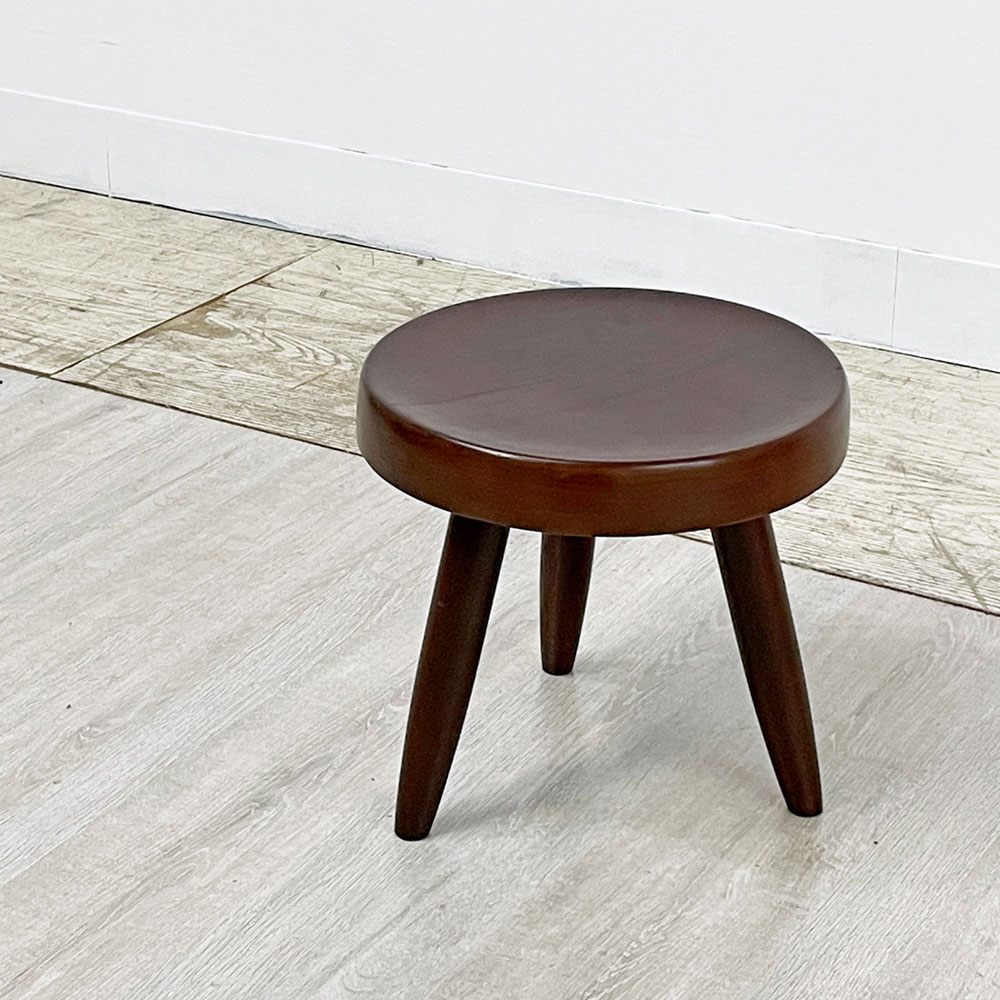 商品名: シャルロット・ペリアン風 ビンテージスツール（無名デザイナー） Charlotte Perriand / Les Arcs stool (B) - HARRYS ANTIQUE