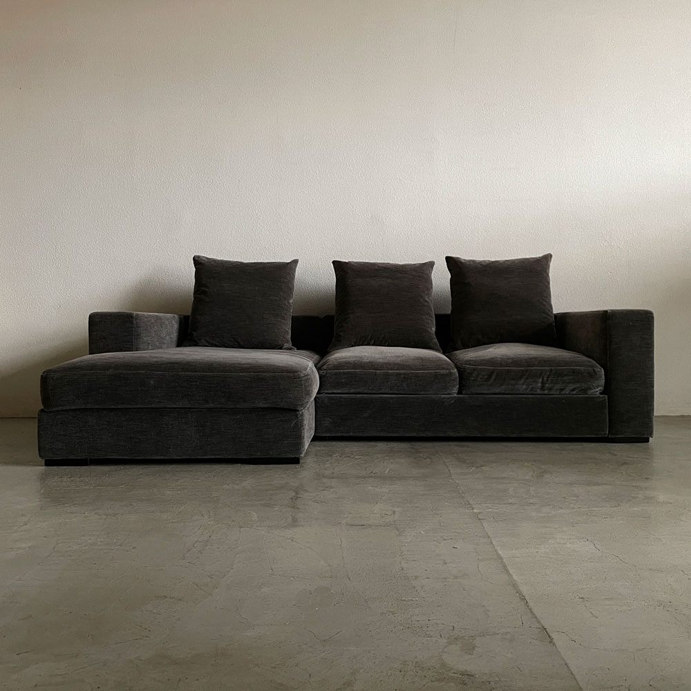 ボーコンセプト BoConcept セノーバ Cenova カウチソファ グレー系