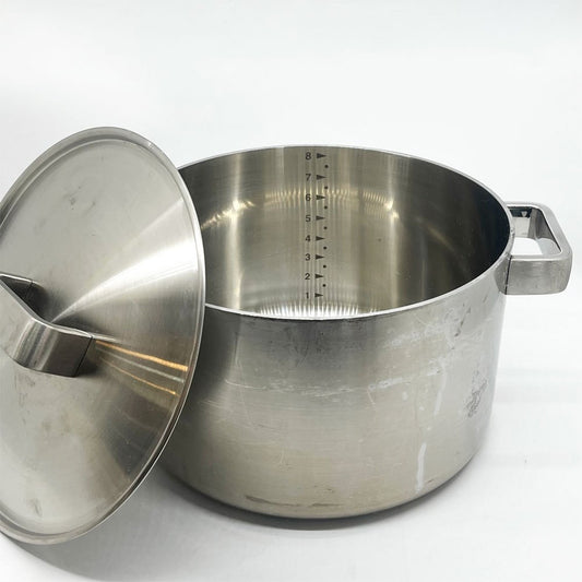 ハックマン Hackman ツールズ Tools キャセロール ステンレス 両手鍋 蓋付き 三層構造 BJORN DAHLSTROM フィンランド 26cm 8.0L ●