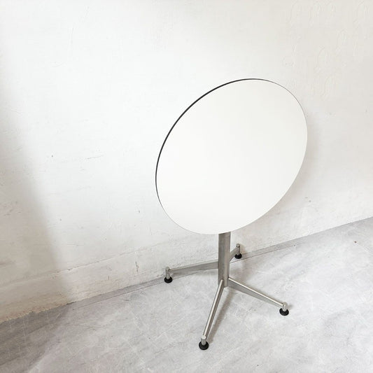 ラパルマ lapalma セルツ SELTZ ラウンドテーブル カフェテーブル フォールディング Φ60cm ホワイト イタリア モダン ★