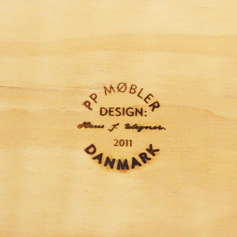 PPモブラー PP Mobler PP701 アームチェア マホガニー材 ヌメ革 オイルダコタ ブラック ハンス・J・ウェグナー デンマーク 北欧家具 ●
