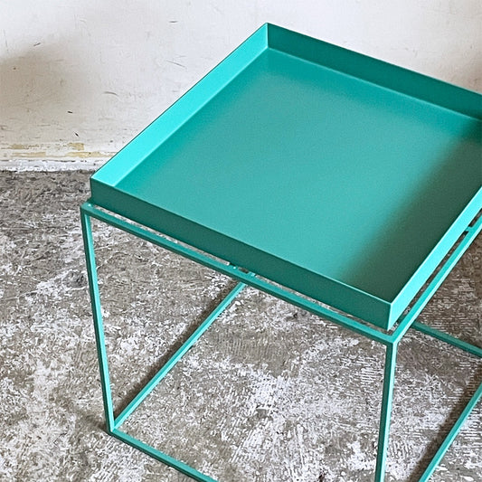 ヘイ HAY トレイテーブル Tray Table M ペパーミントグリーン コーヒーテーブル サイドテーブル スクエア 2Way W40cm デンマーク 北欧家具 モダン 定価¥42,900- ■