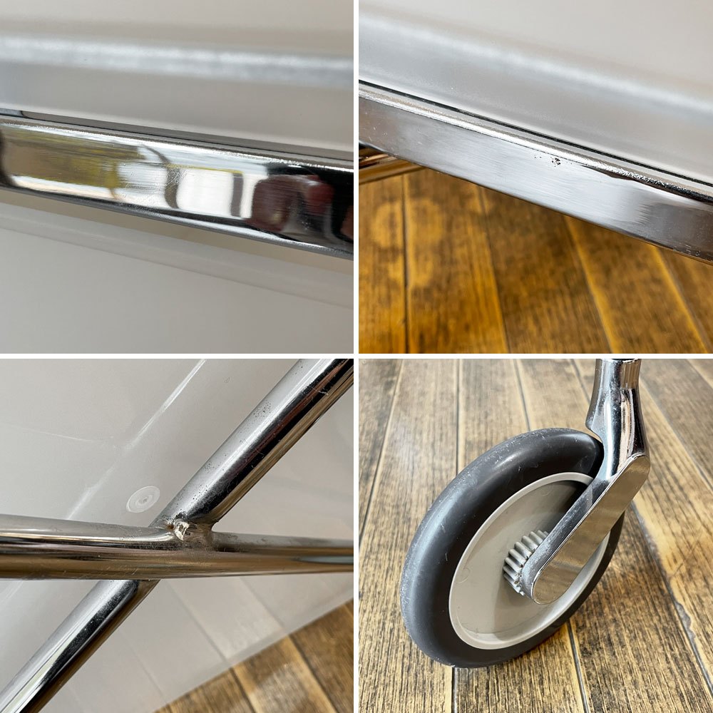 カルテル Kartell モビル3ワゴン MOBIL 3 WAGON 3ドロワー チェスト アイス キャスターワゴン ストレージ アントニオ・チッテリオ イタリア 定価163,500円 ◎