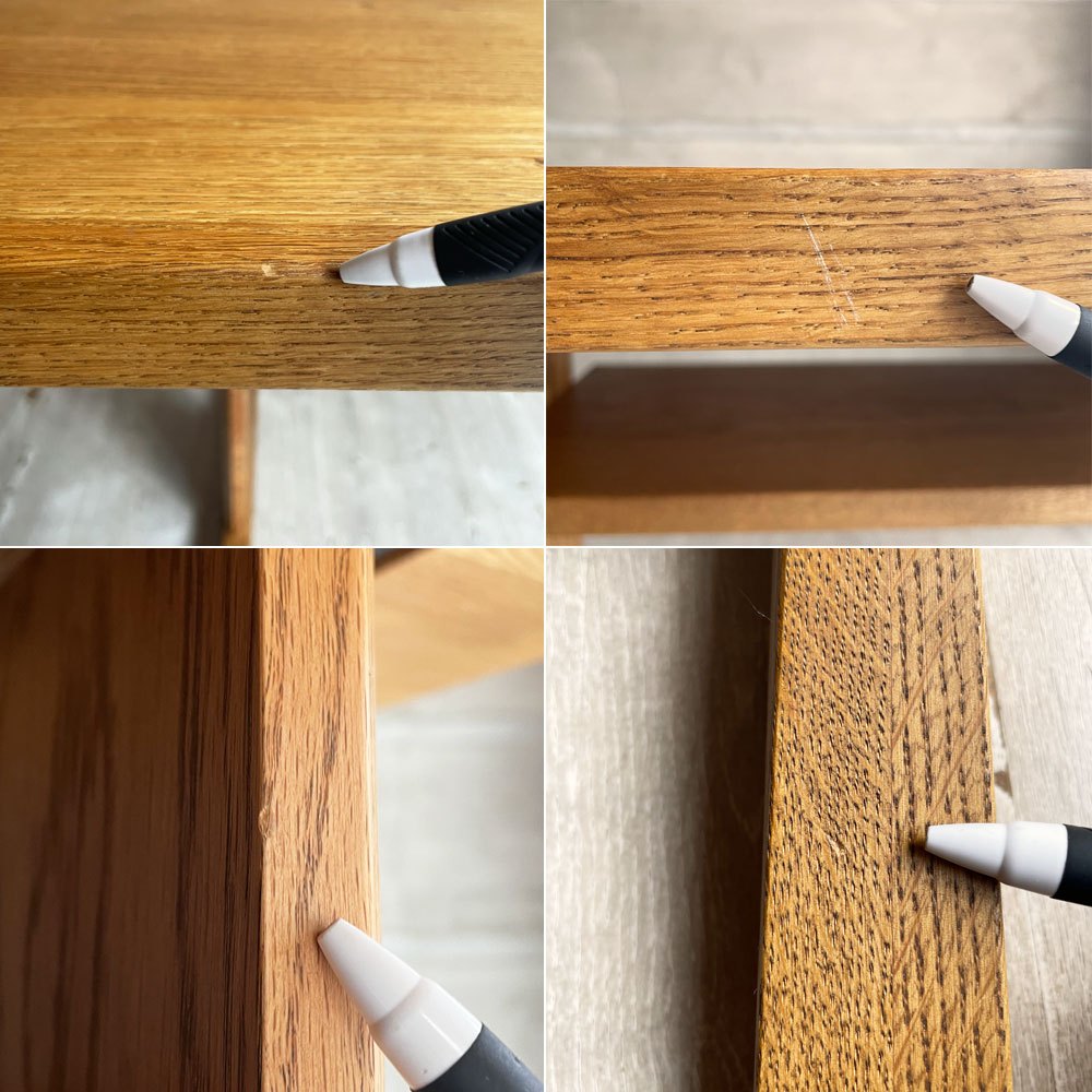 クラッシュゲート CRASH GATE イージーライフ Easy Life カインⅡ CAIN2 ダイニングテーブル 140cm オーク材 定価¥88,000- ♪