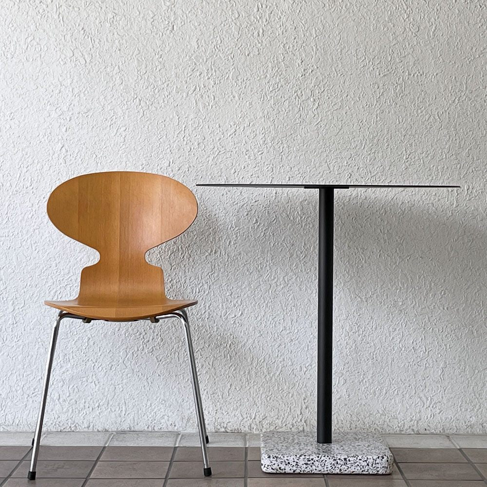 ヘイ HAY テラゾー TERRAZZO TABLE ラウンドテーブルアンスラサイト 人工大理石 ダイニングテーブル カフェテーブル デンマーク 北欧家具 ◇