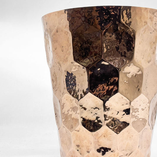 トムディクソン Tom Dixon ヘックス シャンパン バケツ Hex Champagne Bucket 銅製 打ち出し 廃番 ●