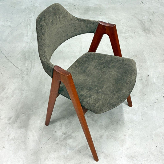 SVA Møbler Schou Andersen Møbelfabrik ビンテージ コンパスチェア チーク材 カイ・クリスチャンセン Kai Kristiansen 北欧 デンマーク ◎
