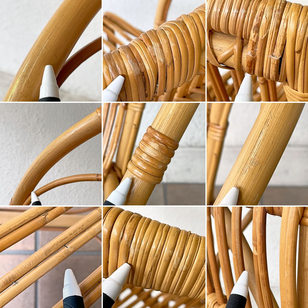 シカデザイン Sika Design ロバート チェア Robert Chair ラタン ダイニングチェア Robert Wengler デンマーク ◇