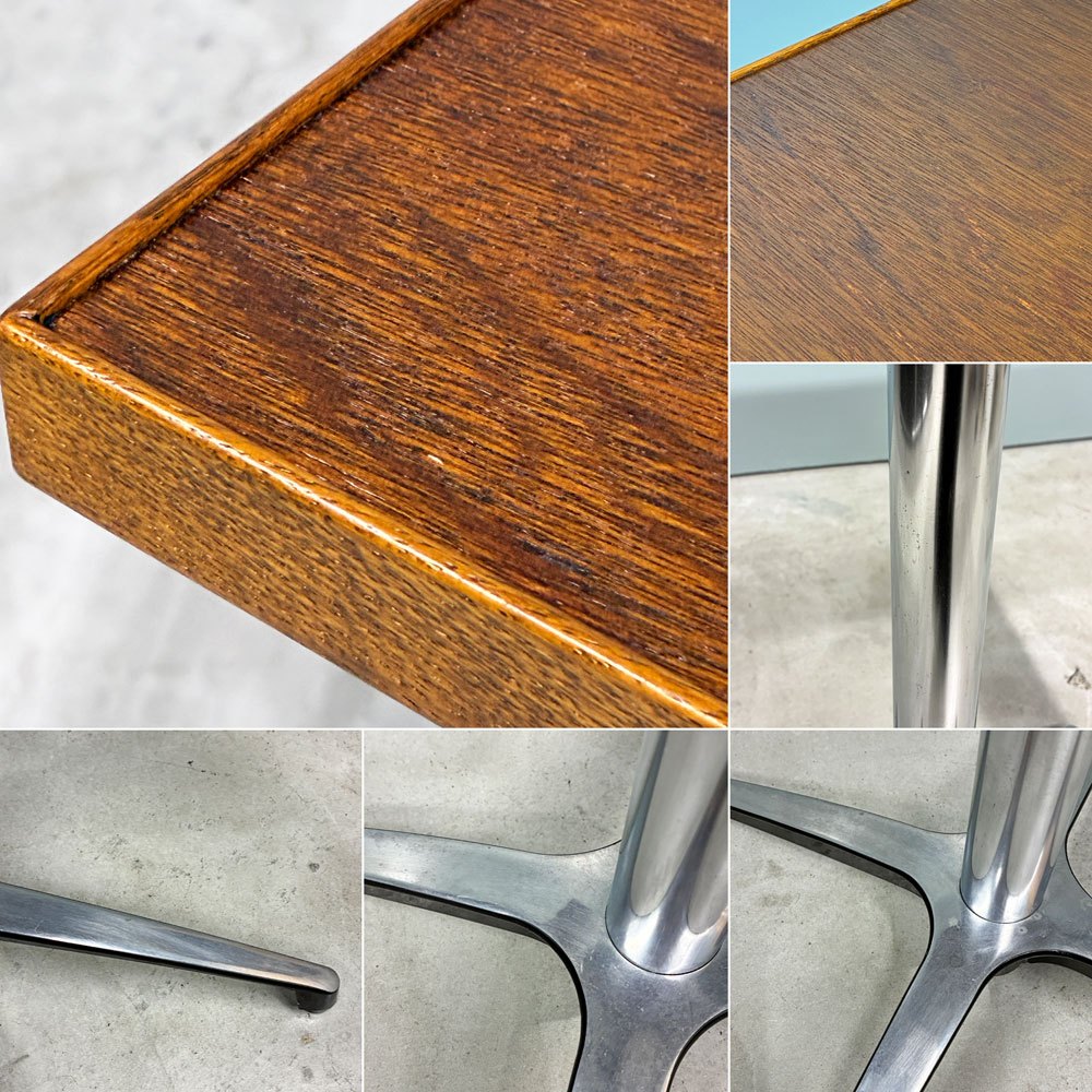 パシフィックファニチャーサービス P.F.S サイドテーブル SIDE TABLE カフェテーブル ラワン突板 アメリカンビンテージスタイル ◎