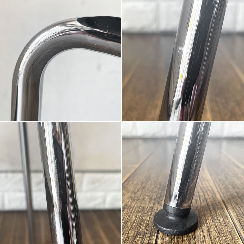 ヴィトラ vitra ハルチューブ HAL Tube サイドチェア ダイニングチェア ブラック スタッキング ジャスパー・モリソン 定価¥39,600- ◎