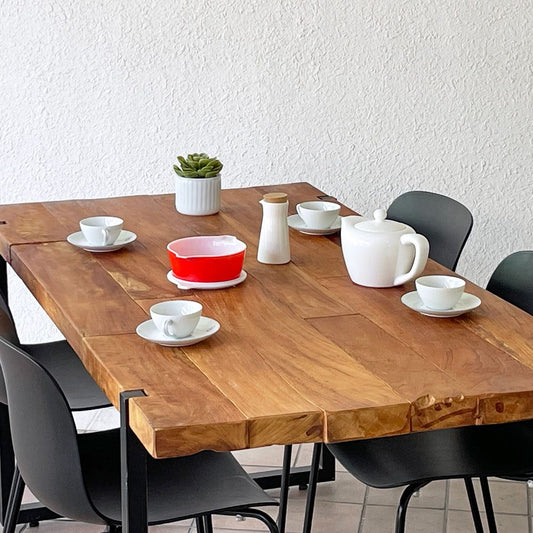 ディーボディ d-Bodhi セレベス CELEBES ダイニングテーブル チーク古材 W160cm インダストリアルデザイン 参考価格162,800円 ◇