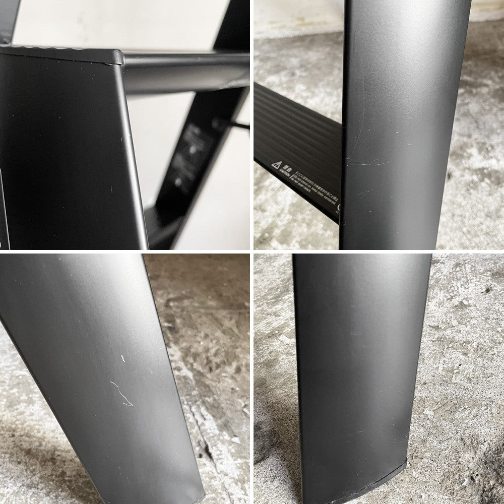 ルカーノ LUCANO ステップスツール Step stool 3ステップ 3-STEP 脚立 踏み台 ブラック 定価¥24,200- ■