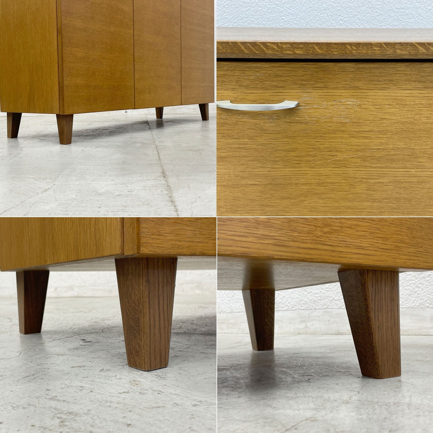 スタンダードトレード STANDARD TRADE CHT-022C 木製収納 Door Chest 3枚ドアキャビネット オーダー品 脚部リメイク 〓