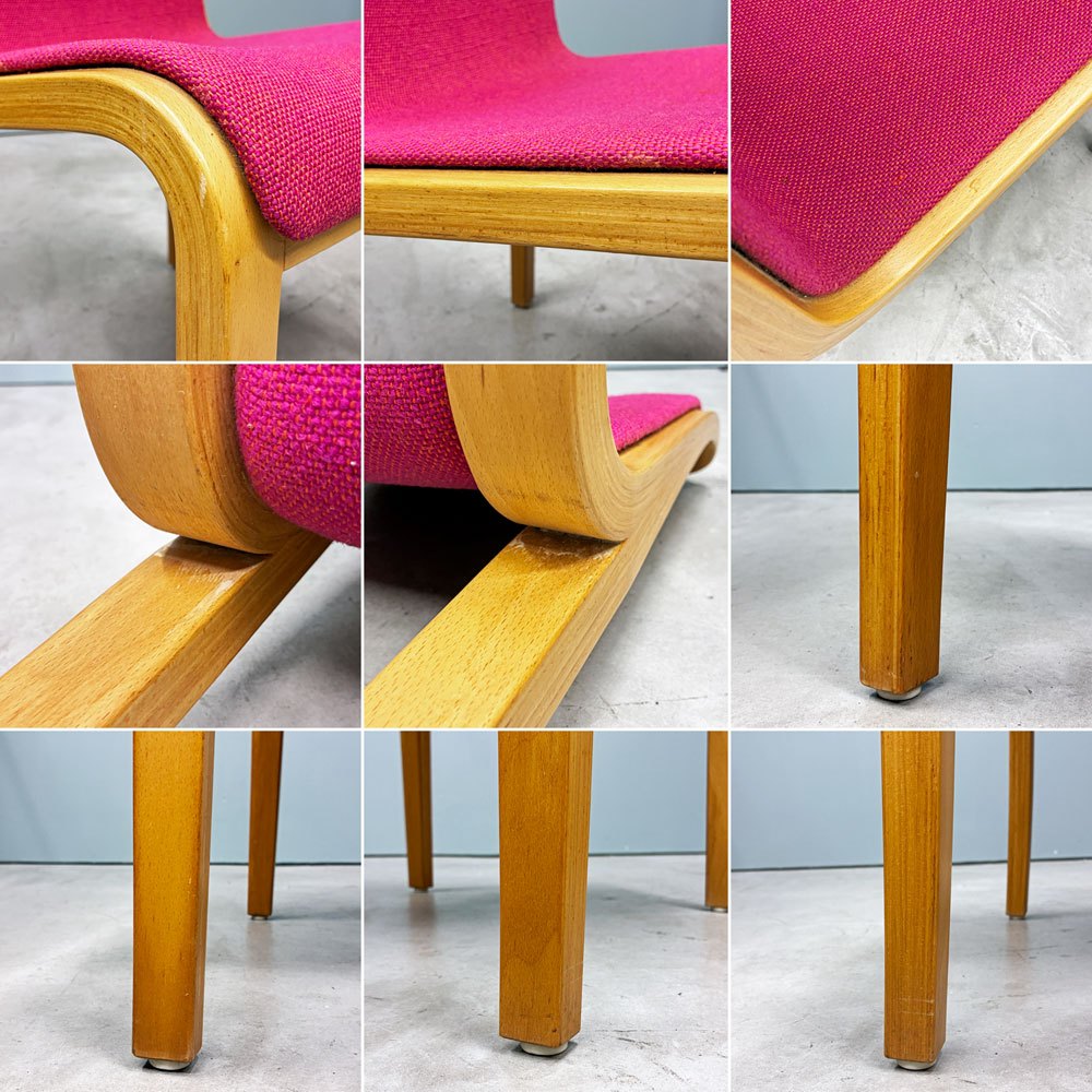 ノル Knoll 1305 アームレスチェア サイドチェア ダイニングチェア プライウッド ビル・ステファン Bill Stephens ビンテージ ミッドセンチュリー ◎