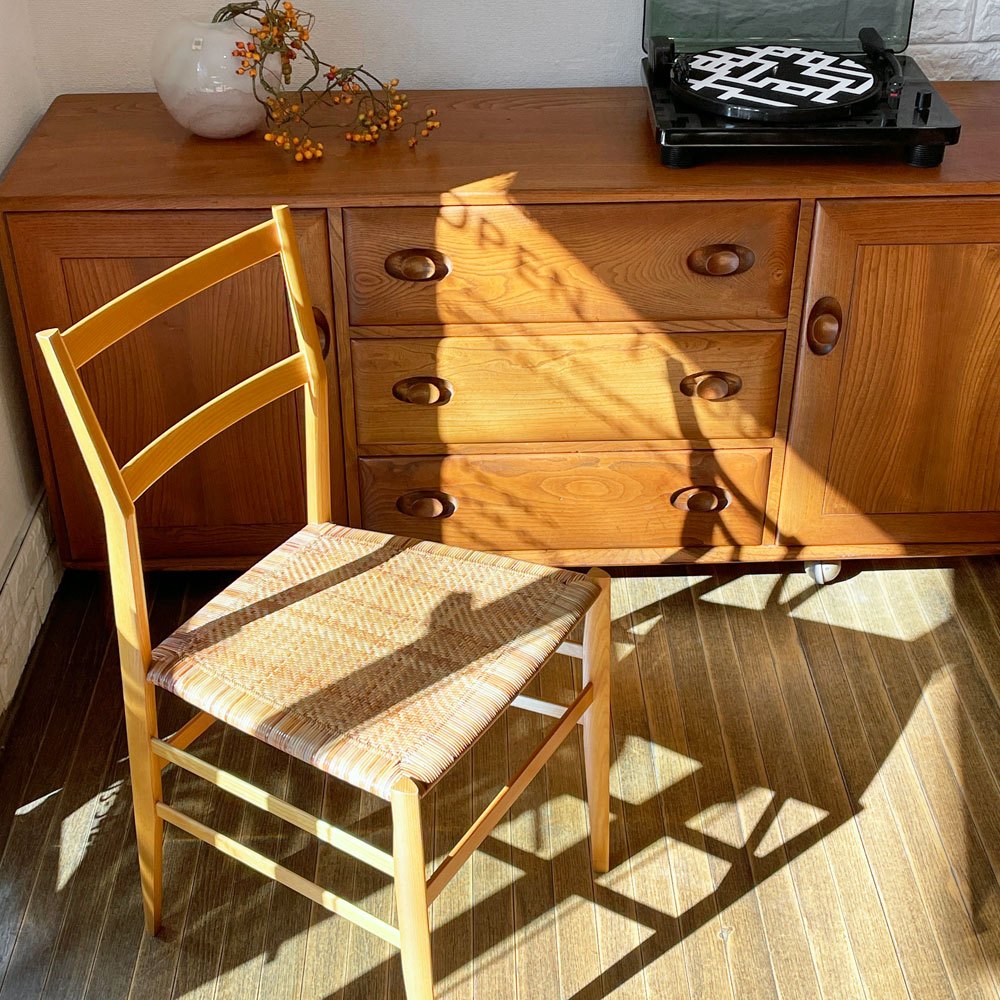 カッシーナ Cassina 699 スーパーレジェーラ SUPERLEGGERA チェア ダイニングチェア アッシュ材 ナチュラル 籐張り ジオ・ポンティ ◎