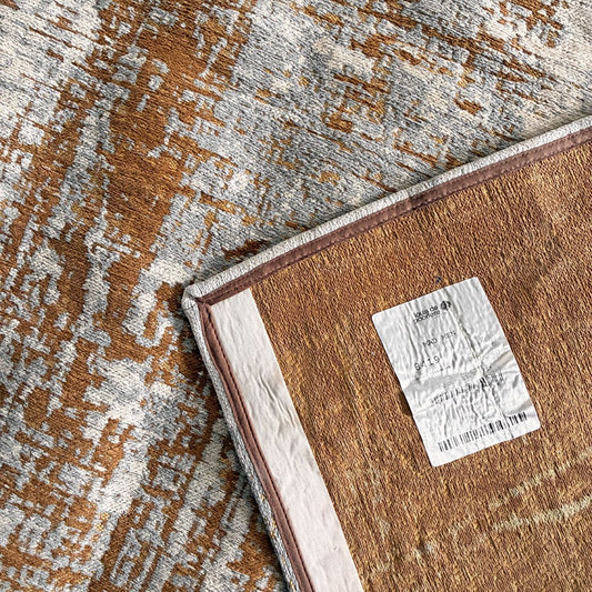 ルイデポーター Louis De Poortere マッドメングリフ Madmen Griff コロンバスゴールド Columbus Gold スタンダードラグ 165×232cm ポリエステル ベルギー 〓