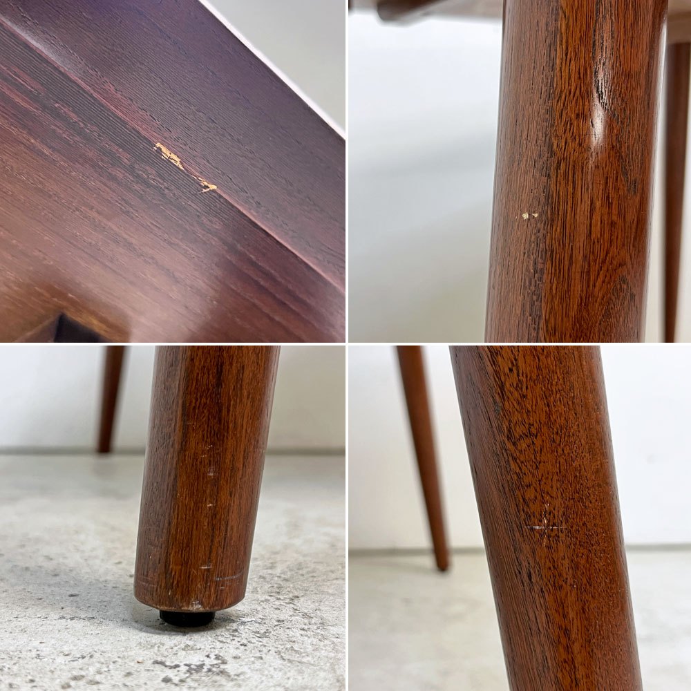 アクメファニチャー ACME Furniture ダイニングテーブル W85cm スクエア オーク材 ビンテージテイスト ●