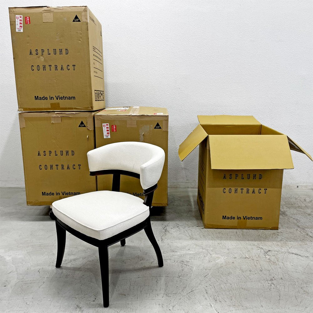 アスプルンド ASPLUND リゾルティール RESORTIR メルカート MERCATO アームチェア ダイニングチェア ハーフアーム 未使用品 箱付き C 〓