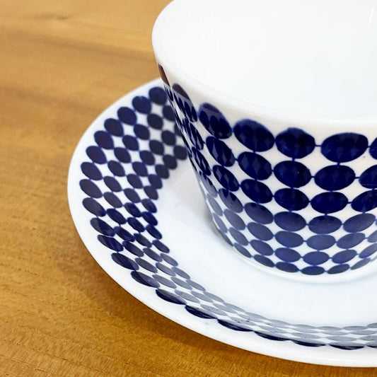 グスタフスベリ GUSTVSBERG アダム ADAM コーヒーカップ&ソーサー 北欧食器 ビンテージ C ◎