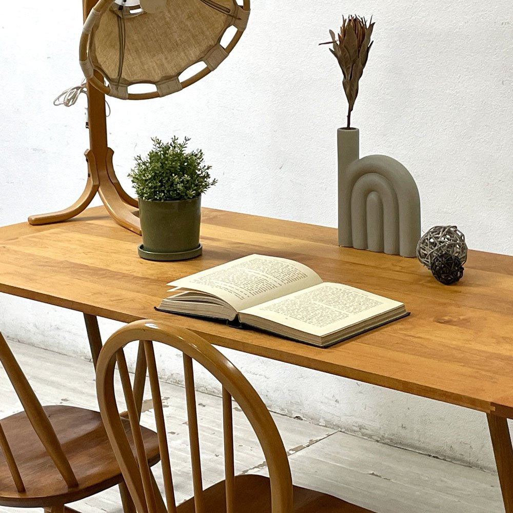 グラフ graf トロープ TROPE ダイニングテーブル アルダー材 w170cm T-4 天板 + T-3馬足×2 ●