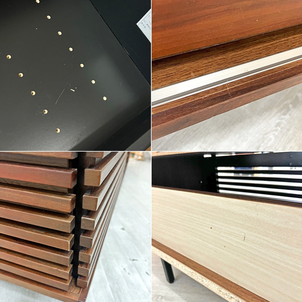 シギヤマ家具 SHIGIYAMA ボルタ VOLTA 180 TVボード ウォルナット アイアン ●