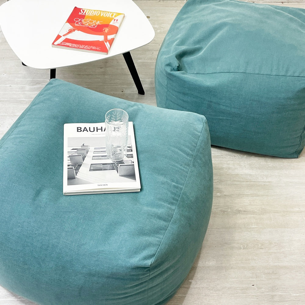 ヘイ HAY Pouf Planar フロア クッション w60cm ライトブルー 発泡ポリプロピレン 国内廃番 参考定価:¥24,750- ●