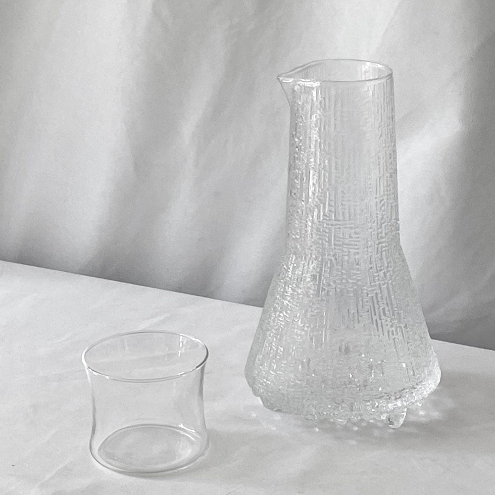 イッタラ iittala ウルティマツーレ Ultima thule カラフェ タピオ・ヴィルカラ Tapio Wirkkala クリア 水差し ガラス H22cm フィンランド 北欧 ◇