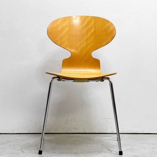 フリッツハンセン Fritz Hansen 3101 アリンコチェア アントチェア 4本脚 ナチュラルビーチ ラッカー仕上げ アルネ・ヤコブセン F ●