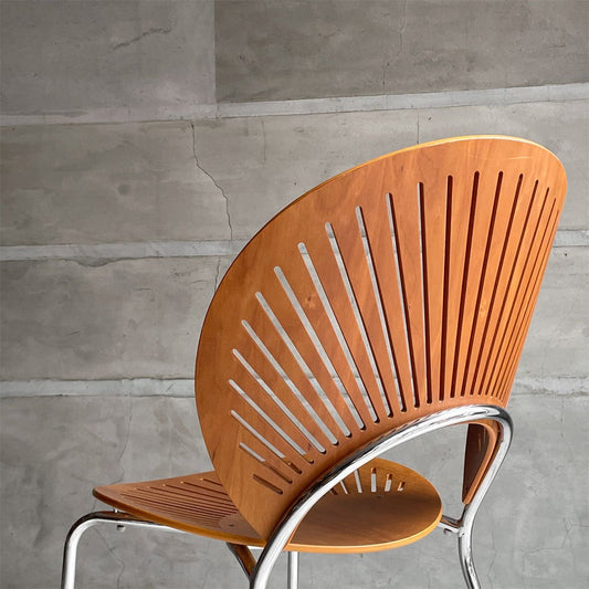 フレデリシア FREDERICIA トリニダード チェア TRINIDAD CHAIR ダイニングチェア チェリー材 ナナ・ディッツェル デンマーク B ♪