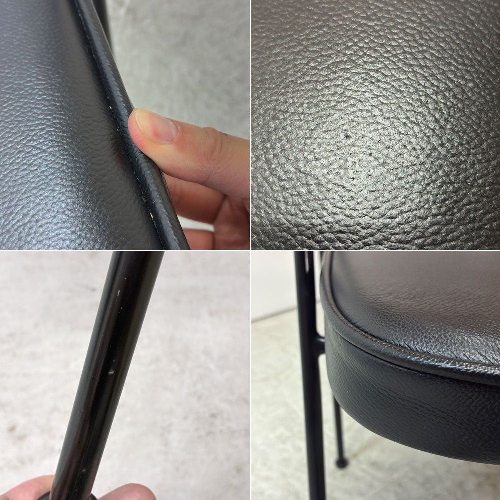 ケースファニチャー Case Furniture 675チェア ウォールナットフレーム×レザーシート 本革 ロビンデイ Robin Day アクタス取扱 ●