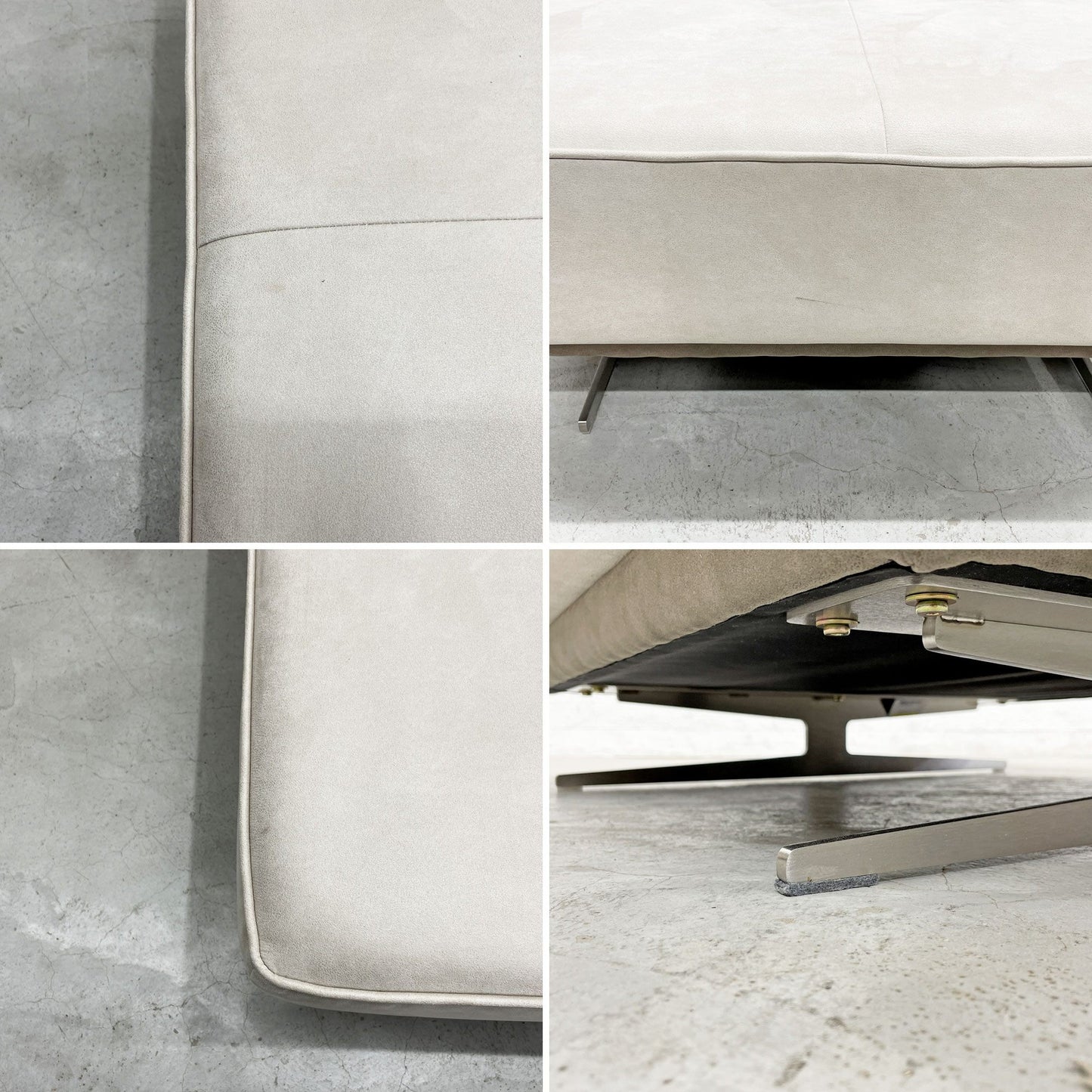 リラックスフォーム RELAX FORM アルフレード ALFREDO ソファ オットマン レザーテックス W90cm 関家具 〓