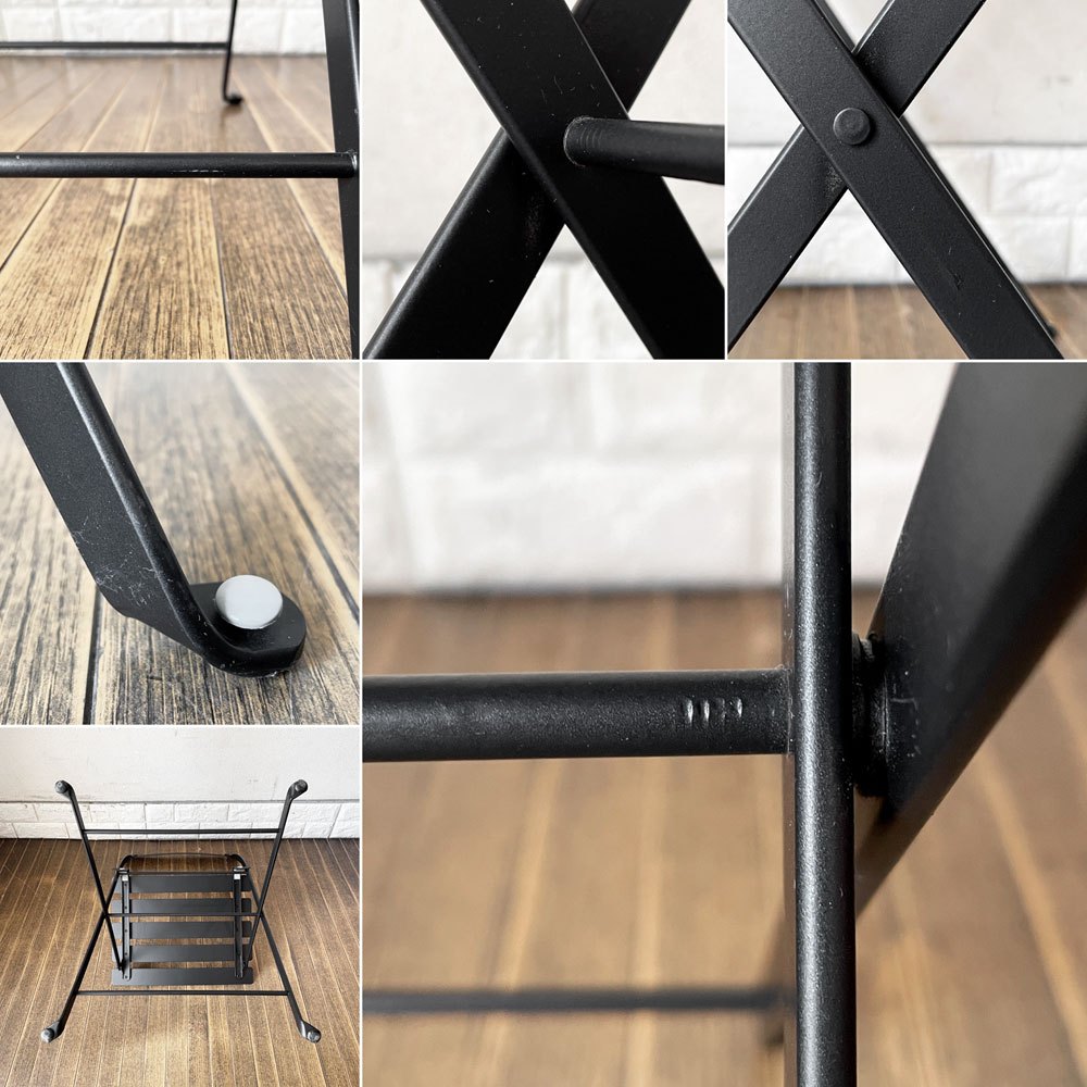 フェルモブ Fermob ビストロ BISTRO メタルチェア METAL CHAIR ガーデンチェア リコリッシュ 折りたたみ フランス 定価¥22,000- ◎