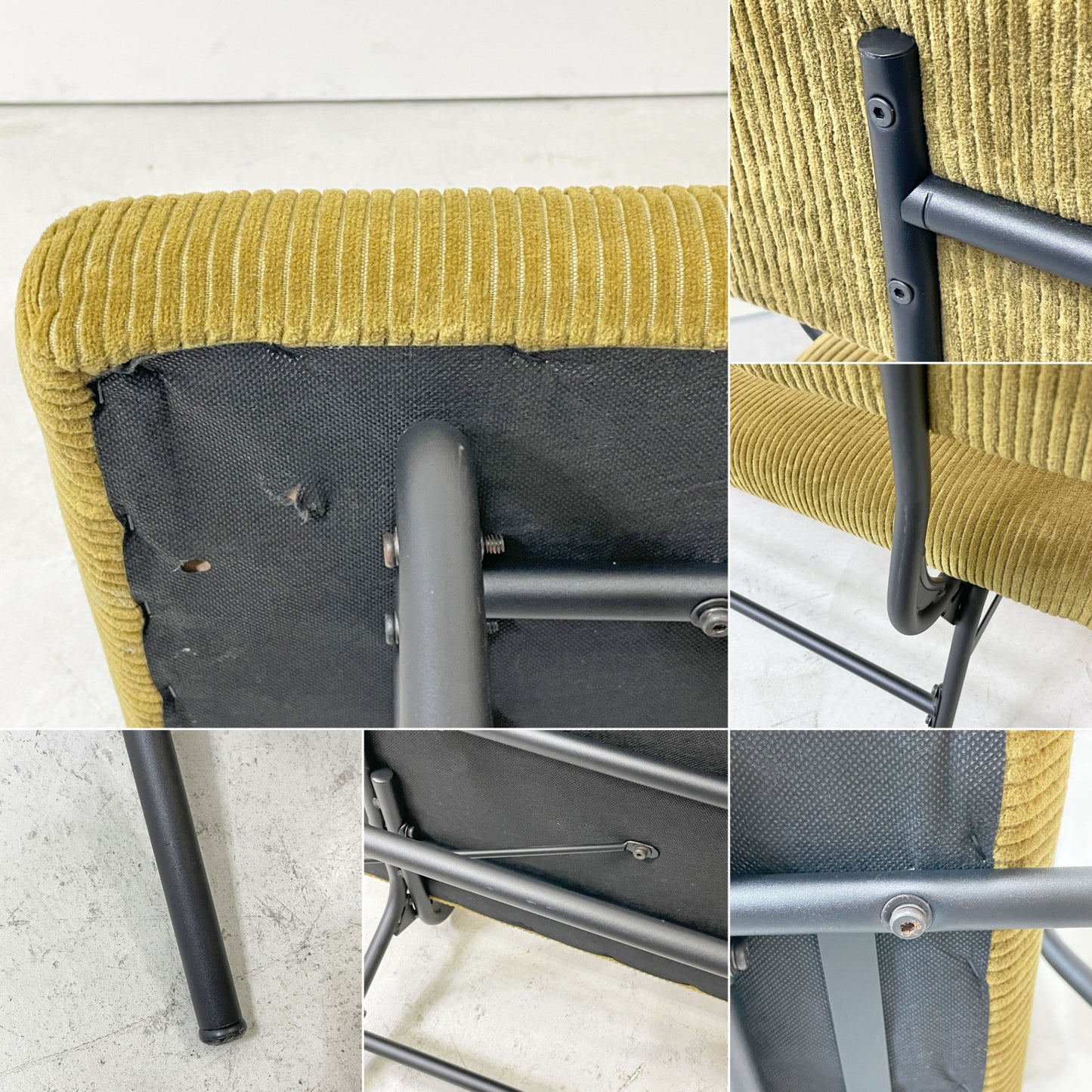 ジャーナルスタンダードファニチャー journal standard Furniture パクストン LDベンチ PAXTON LD BENCH ベンチバックレスト アームパーツ付 アンバー コーデュロイ ●