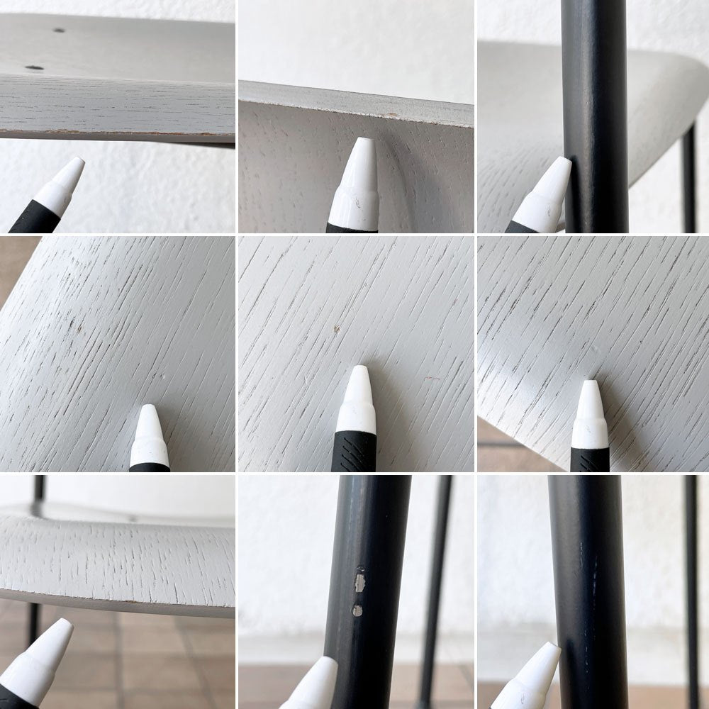 ヘイ HAY ソフトエッジ SOFT EDGE 40 ダイニングチェア オーク材 グレー スタッキング イスコス・ベルリン Iskos-Berlin 北欧 デンマーク モダン A ◇