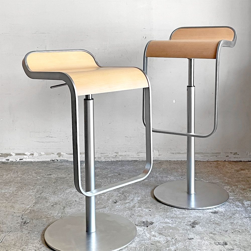 ラパルマ La palma レム LEM カウンタースツール 昇降式 カウンターチェア ハイスツール ウッドシート ナチュラル デザインユニット AZUMI アズミ B ■