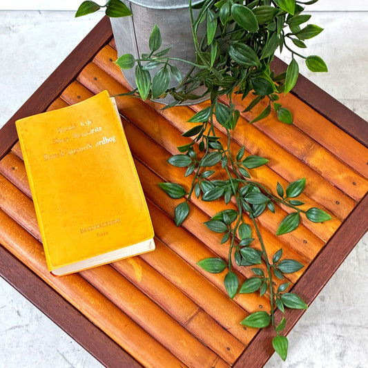 アジアン家具 サイドテーブル バンブー天板 アジアンチーク材 アジアンリゾートスタイル ●