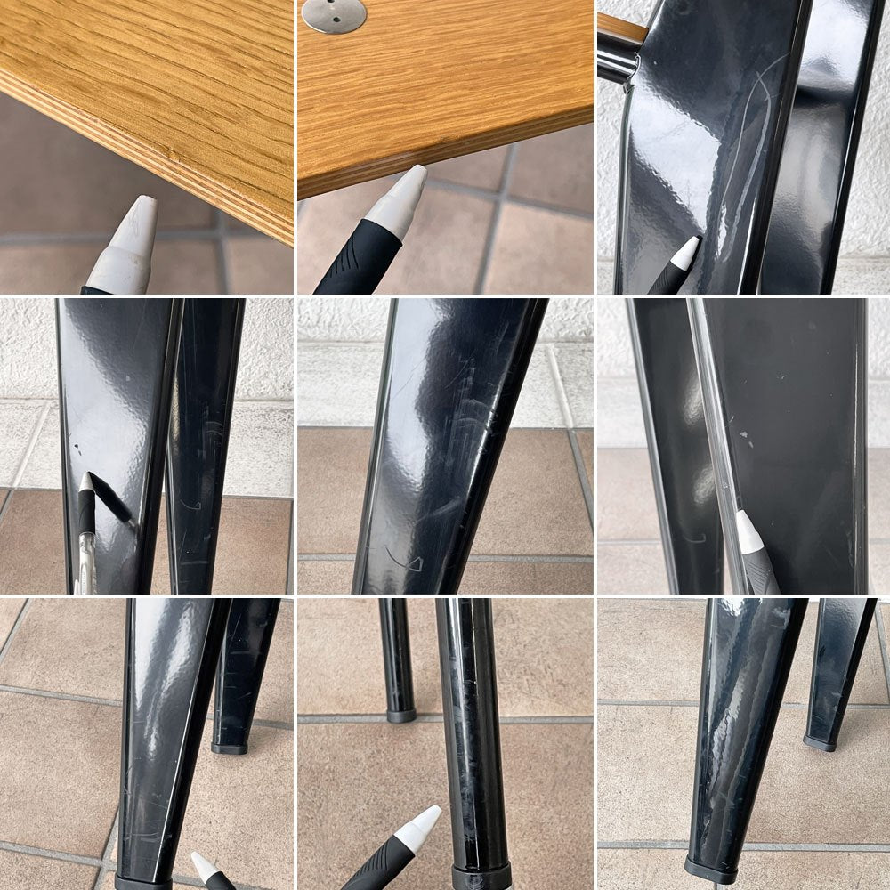 ヴィトラ vitra スタンダードチェア Standard chair ナチュラルオーク×ディープブラック ジャン・プルーヴェ Jean Prouve 名作椅子 定価138,600円 ◇