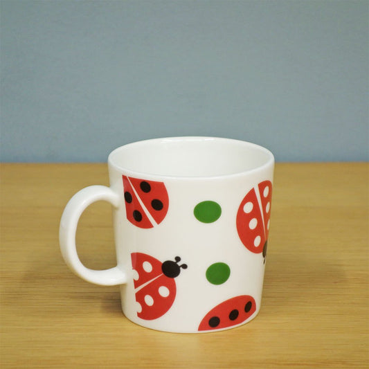 アラビア ARABIA ティーマ TEEMA マグ 赤てんとう虫 ヘイニ・リータフフタ 北欧雑貨 フィンランド 廃番品 ◎