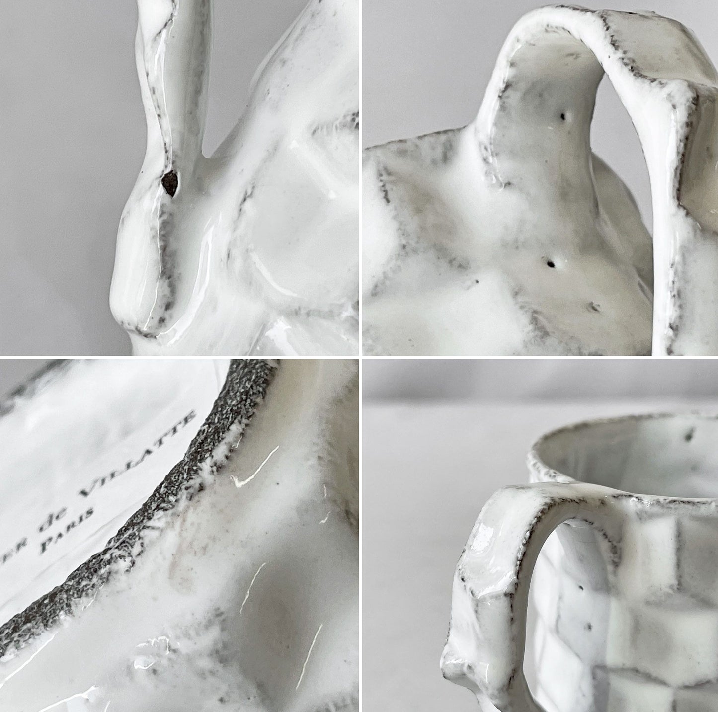アスティエ・ド・ヴィラット Astier de Villatte キューブ Cube スモールピッチャー H7cm フランス 雑貨 ◇