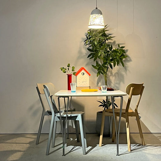 フリッツハンセン Fritz Hansen 長方形 TABLE SERIES Bテーブル ビンテージ ゴールドエッジ ダイニングテーブル ピート・ヘイン アルネ・ヤコブセン 希少 ●