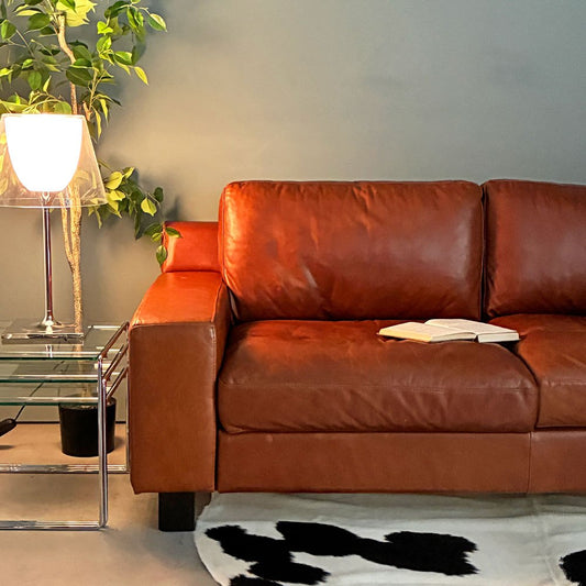 イデー IDEE セリュー ソファ プレミアム SERIEUX SOFA Premium 3Pソファ 3人掛け 本革 W190cm 定価¥399,900- ◎